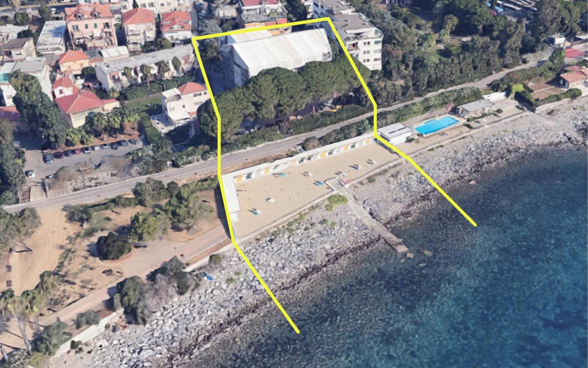 Tirrenia Beach House - Sea Front With Private Beach Sanremo Exteriér fotografie
